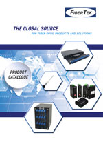 Cover page of FiberTek Product Catalogue