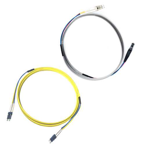 Ruggedized Patch Cords with singlemode and multimode fibers
