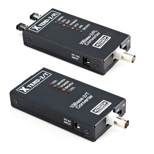 Ethernet Media Converters for Thin and Thick Ethernet