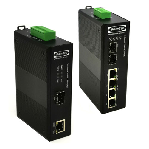 Industrial Gigabit Ethernet Converters