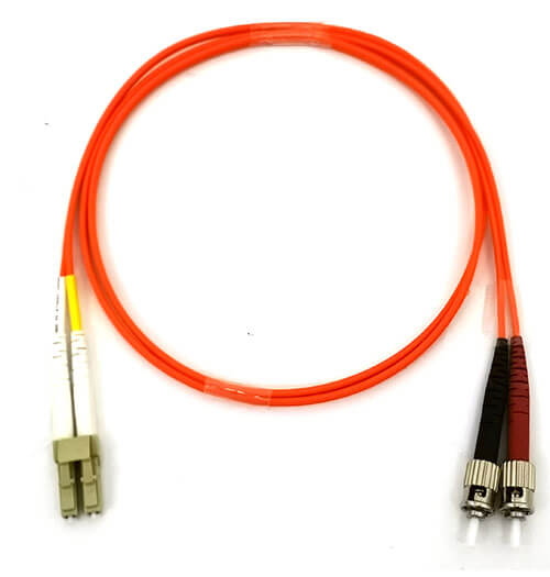 Fiber Optic Patch cord with LC and ST connectors