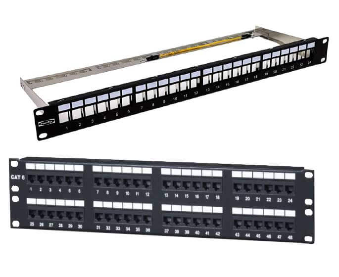 Rack Mount Ethernet Patch Panel