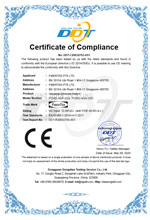 CE Certificate for FCNID 4GP & FCNID 4GN under LVD directive