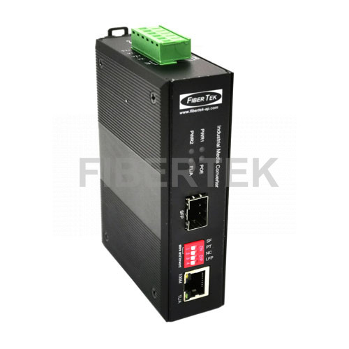 Industrial Fast Ethernet POE Converter FCNID-1EP-1ES Series