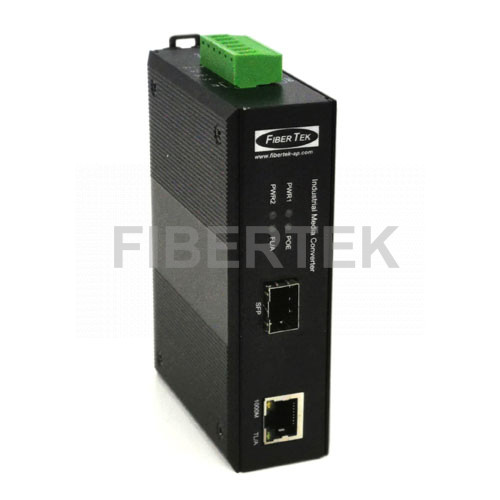 Industrial Gigabit Ethernet POE Converter FCNID-1GP-1GS Series