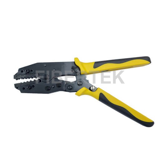 rimping tool for fSMA, FC, SC, ST and LC connectors