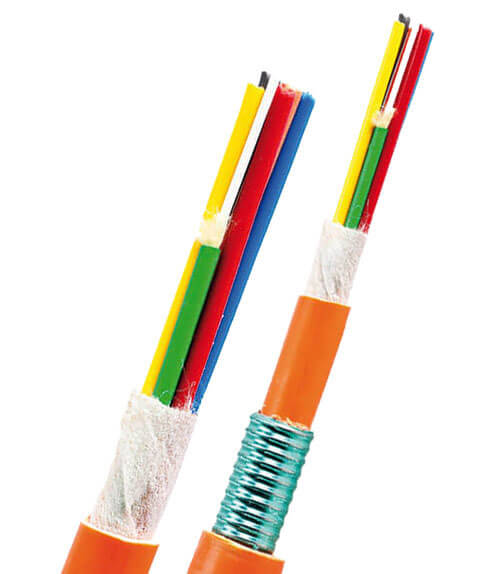 Group of non-armored and armored breakout cables